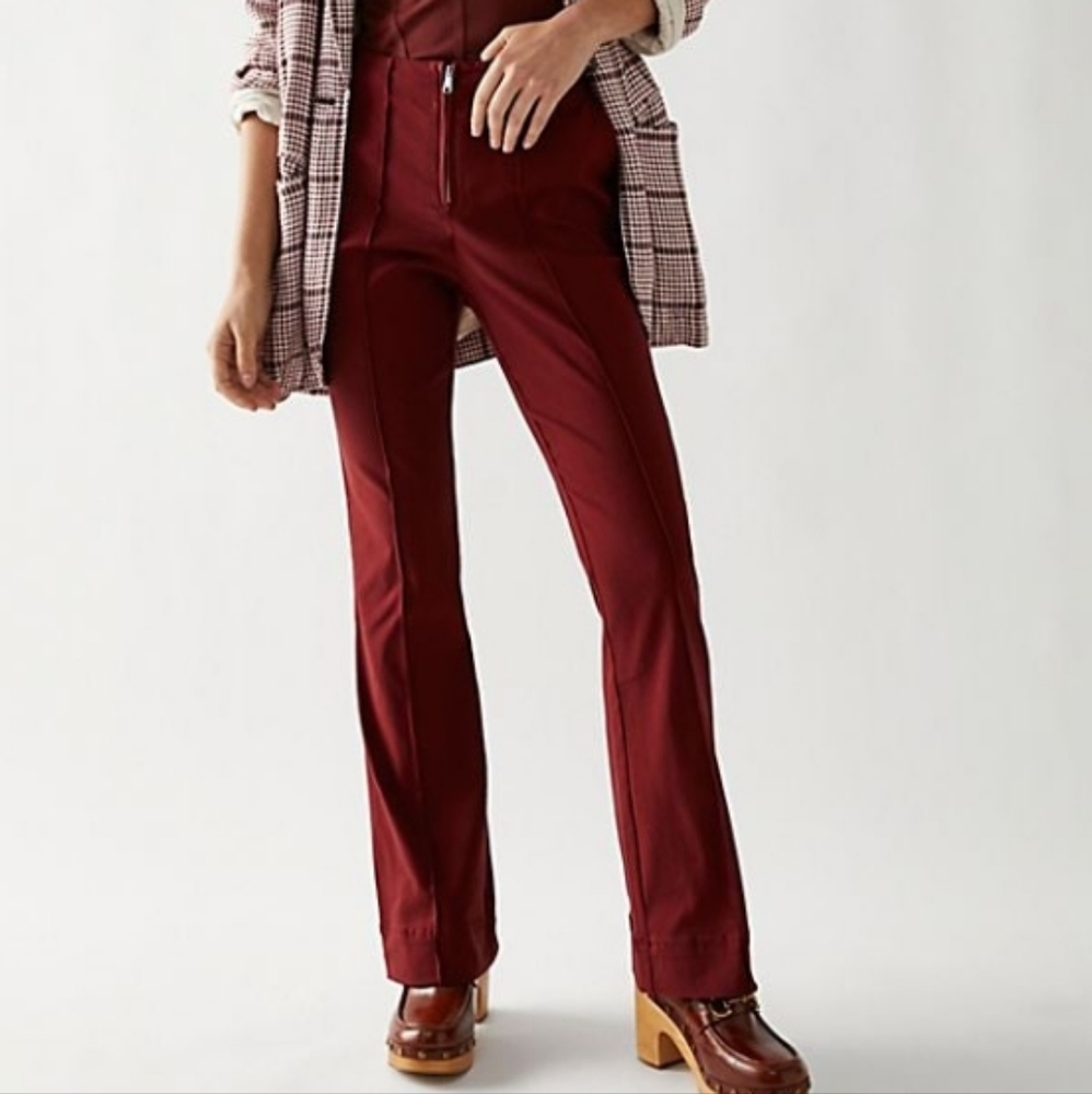 Free People go for that slim flare pants L